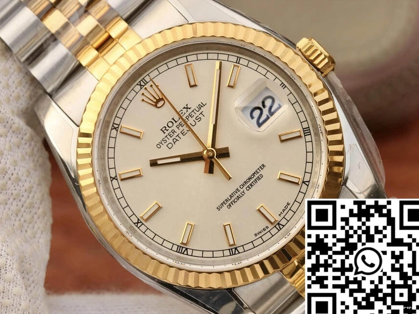 AR Factory Datejust 116233 635 Unique Yellow Gold 36MM Rolex 0805